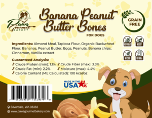Grain Free Baked Dog Treat Labels | Etikett-Design von ecorokerz