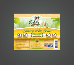 Label Design by falcon.wings for Paws Gourmet Bakery | Design: #27009437