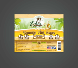 Label Design by falcon.wings for Paws Gourmet Bakery | Design: #27009439