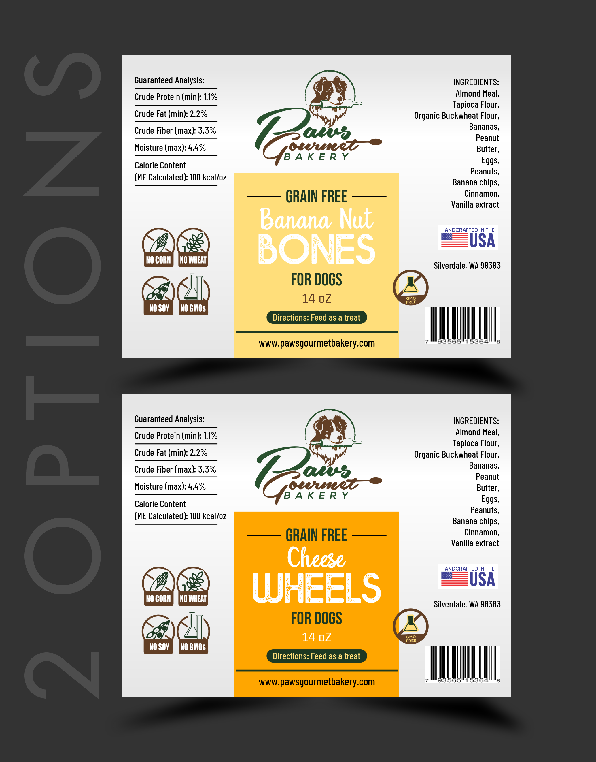 Label Design by sonu parmar for Paws Gourmet Bakery | Design #27040315