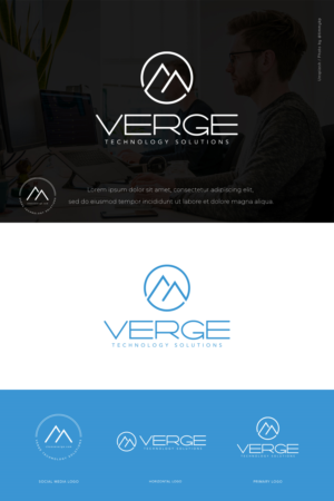 V or a technology design with a V or a Mountain design with a V | Logo Design by Modeform