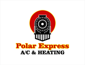 Polar Express A/C & Heating | Logo Design by BNdesigner
