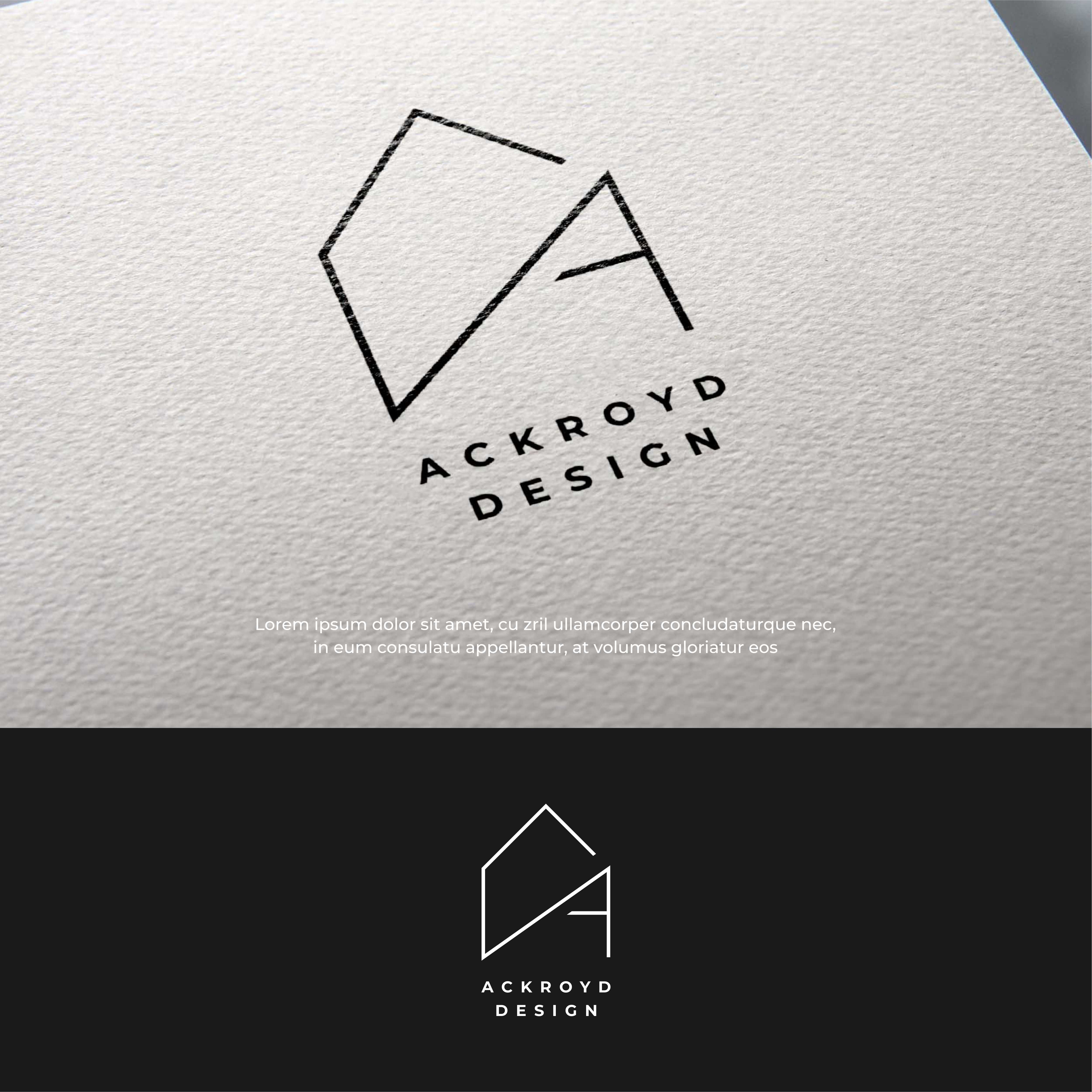 Logo-Design von Zimo Design für Ackroyd Design | Design #26986432
