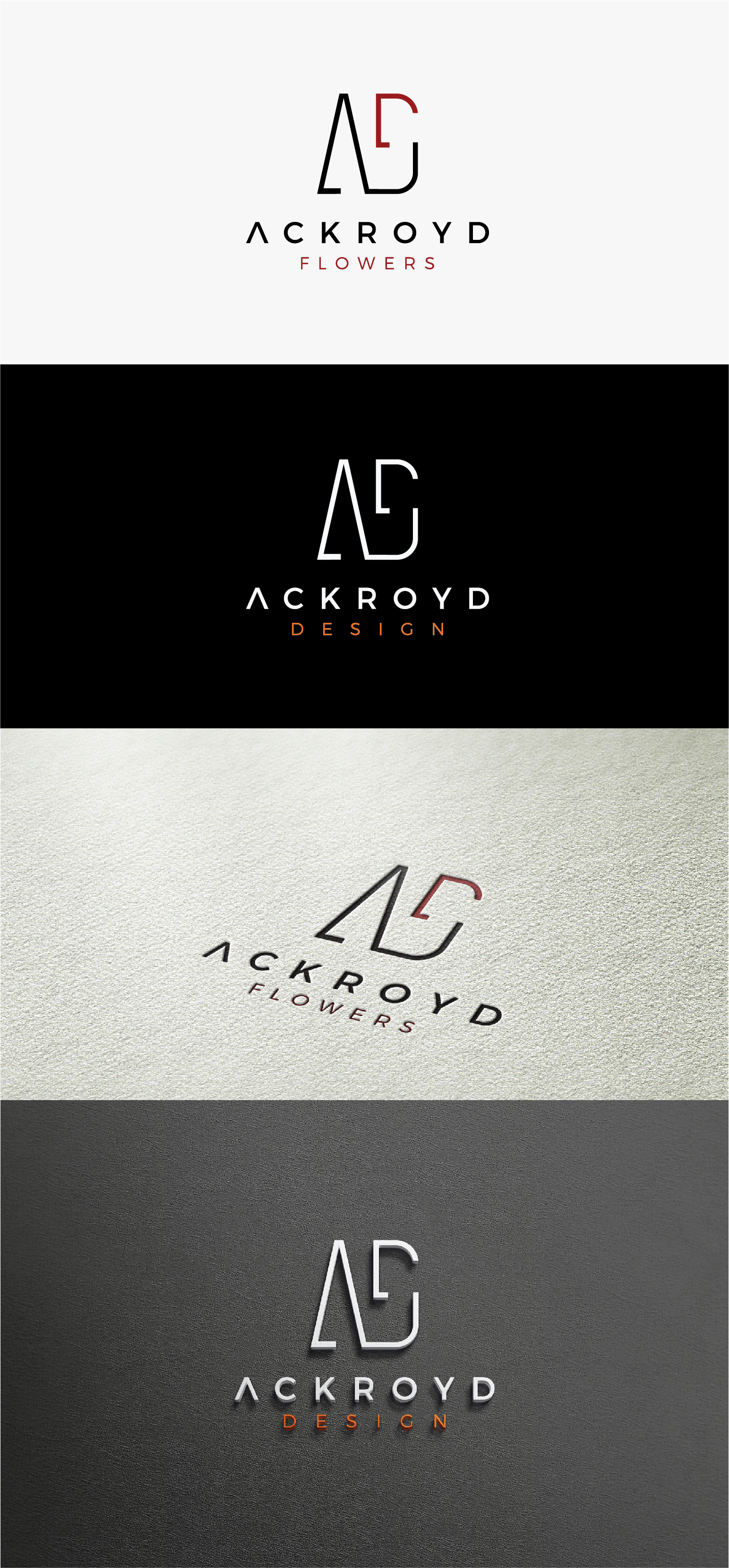 Logo Design by IMilenovic for Ackroyd Design | Design #26987226