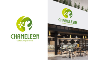 Chameleon Cafe & Aqua Tours | Logo-Design von Ng V Duc