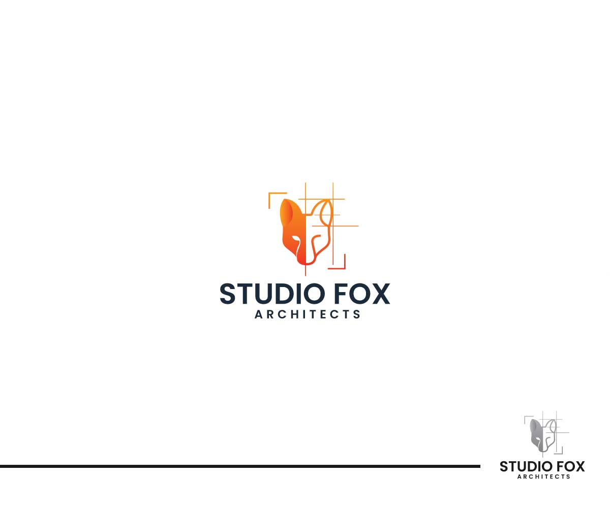 Logo-Design von Fat Bat Man für Studio Fox Architects | Design #26983763