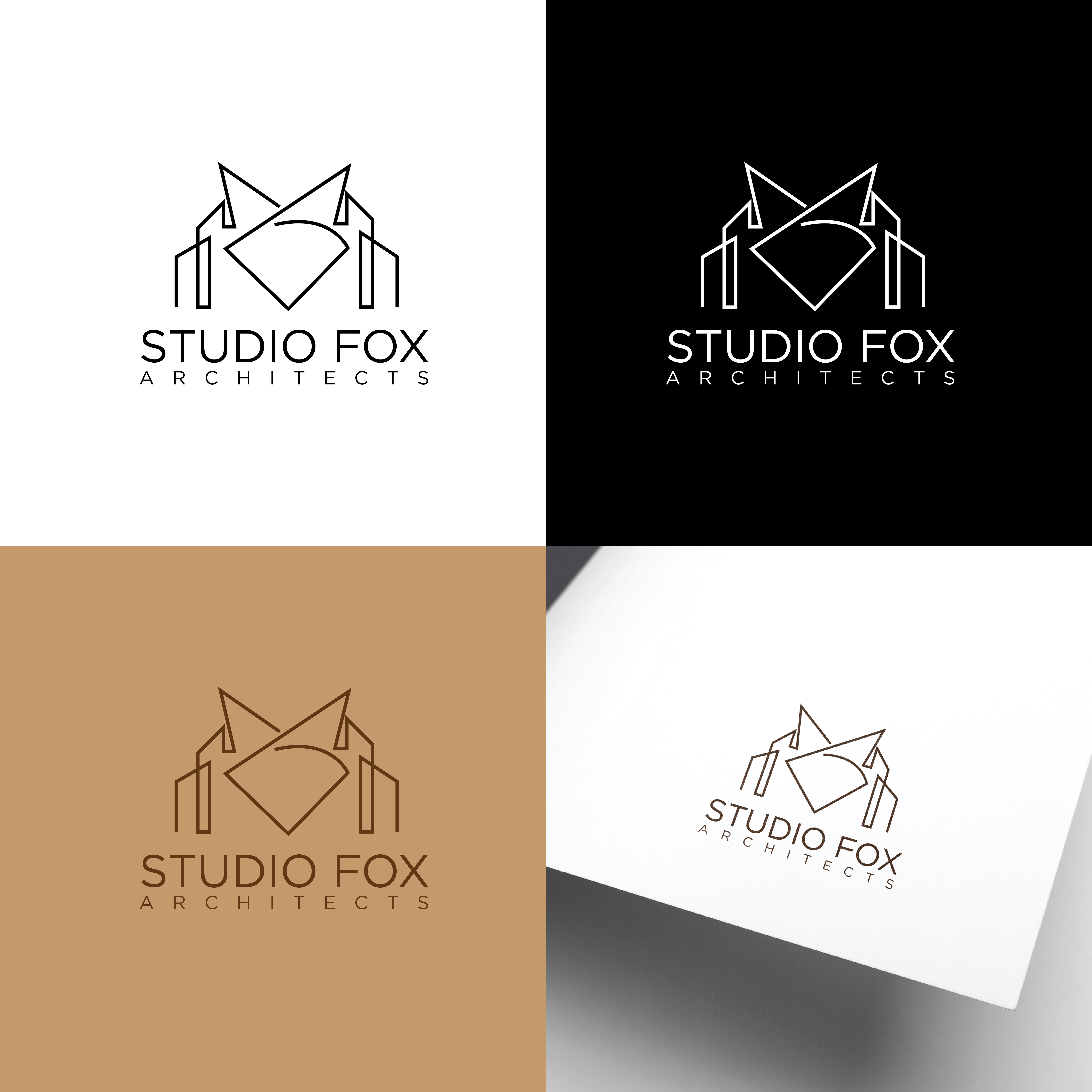 Logo-Design von CreativeFlows 2 für Studio Fox Architects | Design #26986684