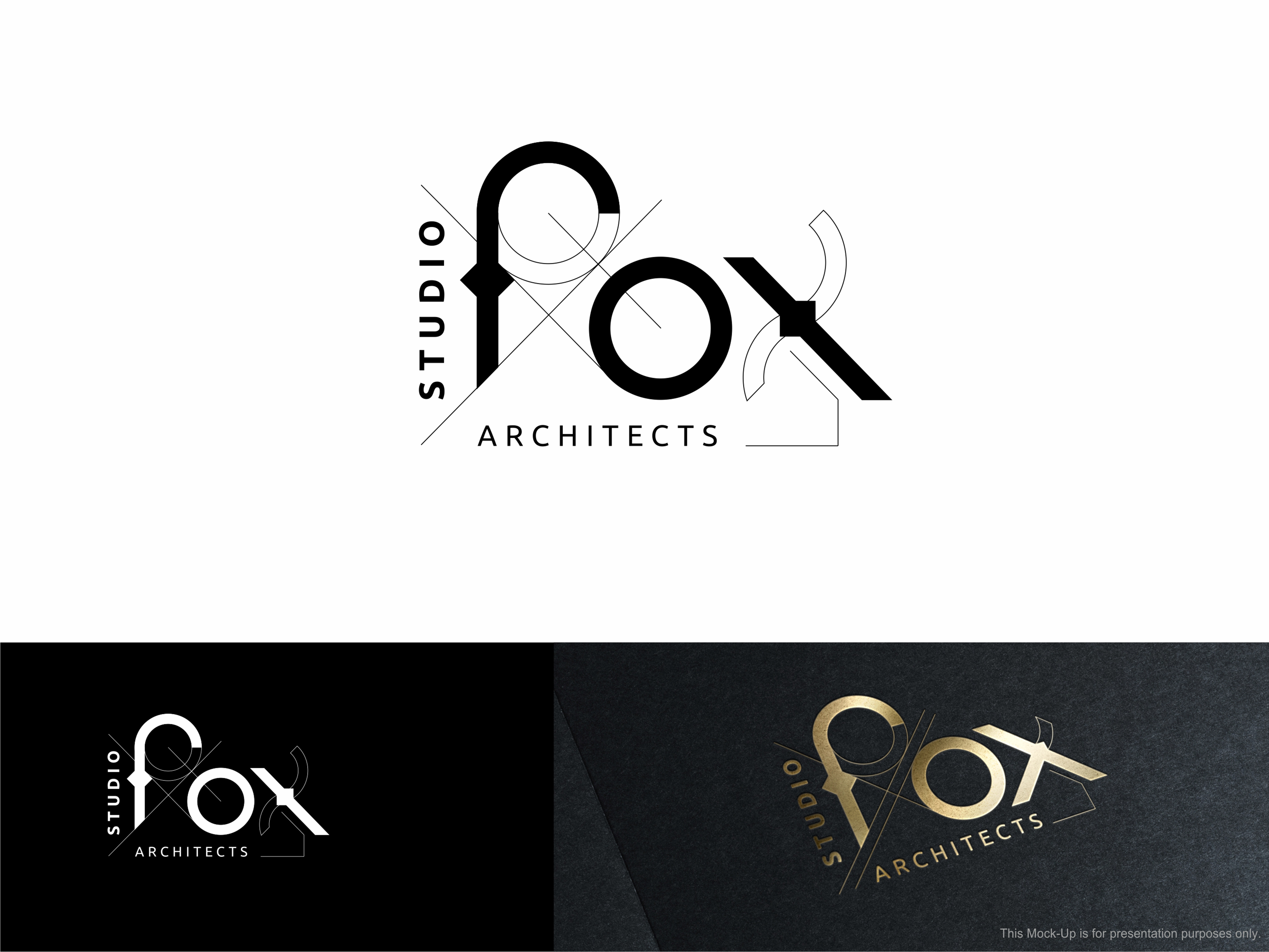 Logo-Design von Olesya K für Studio Fox Architects | Design #27008675