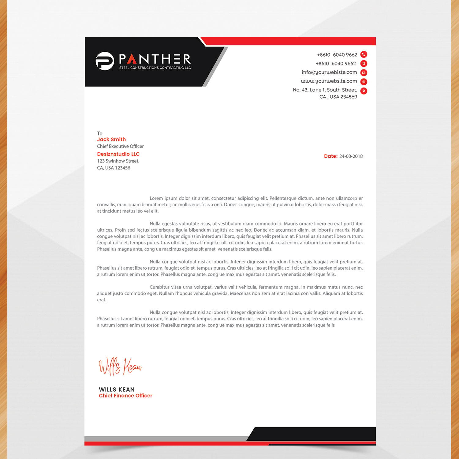 Stationery Design by Expert Designer for this project | Design #26991639