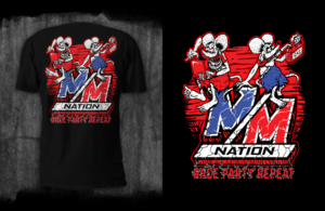 Minimoto Nation T shirt Design | T-Shirt-Design von D'Mono