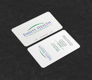Business Card Design by INDIAN_Ashok for Emsite Health | Design: #26996143