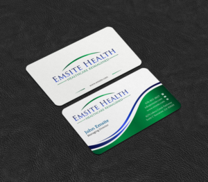 Business Card Design by INDIAN_Ashok for Emsite Health | Design: #26996147