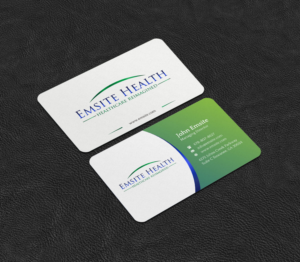 Business Card Design by INDIAN_Ashok for Emsite Health | Design: #26996148