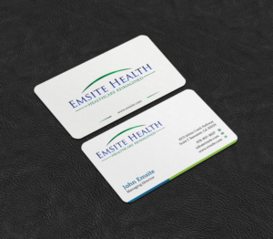 Business Card Design by INDIAN_Ashok for Emsite Health | Design: #26996149