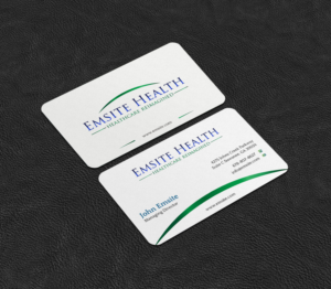 Business Card Design by INDIAN_Ashok for Emsite Health | Design: #26996150
