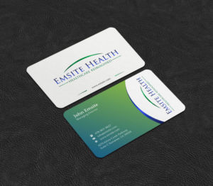 Business Card Design by INDIAN_Ashok for Emsite Health | Design: #26996151