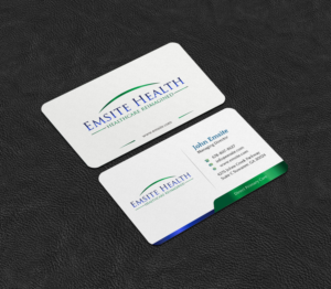 Business Card Design by INDIAN_Ashok for Emsite Health | Design: #26996154
