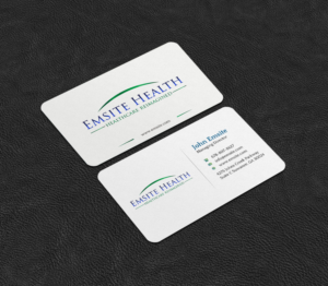 Business Card Design by INDIAN_Ashok for Emsite Health | Design: #26996155