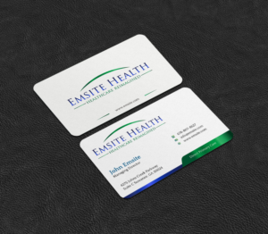 Business Card Design by INDIAN_Ashok for Emsite Health | Design: #26996156