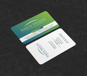 Business Card Design by INDIAN_Ashok for Emsite Health | Design: #26996157
