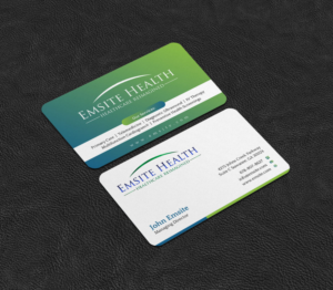 Business Card Design by INDIAN_Ashok for Emsite Health | Design: #26996161