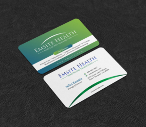 Business Card Design by INDIAN_Ashok for Emsite Health | Design: #26996164