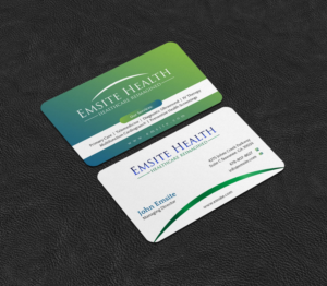 Business Card Design by INDIAN_Ashok for Emsite Health | Design: #26996165