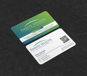 Business Card Design by INDIAN_Ashok for Emsite Health | Design: #26996167