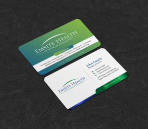 Business Card Design by INDIAN_Ashok for Emsite Health | Design: #26996169