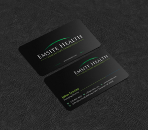 Business Card Design by INDIAN_Ashok for Emsite Health | Design: #26996170