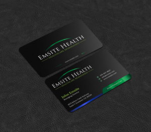 Business Card Design by INDIAN_Ashok for Emsite Health | Design: #26996174