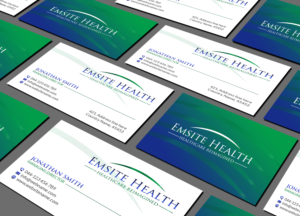 Visitenkarten-Design von Creations Box 2015 für Emsite Health | Design: #26989687
