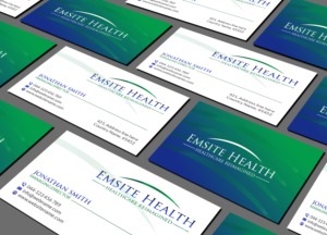 Business Card Design by Creations Box 2015 for Emsite Health | Design: #26989687