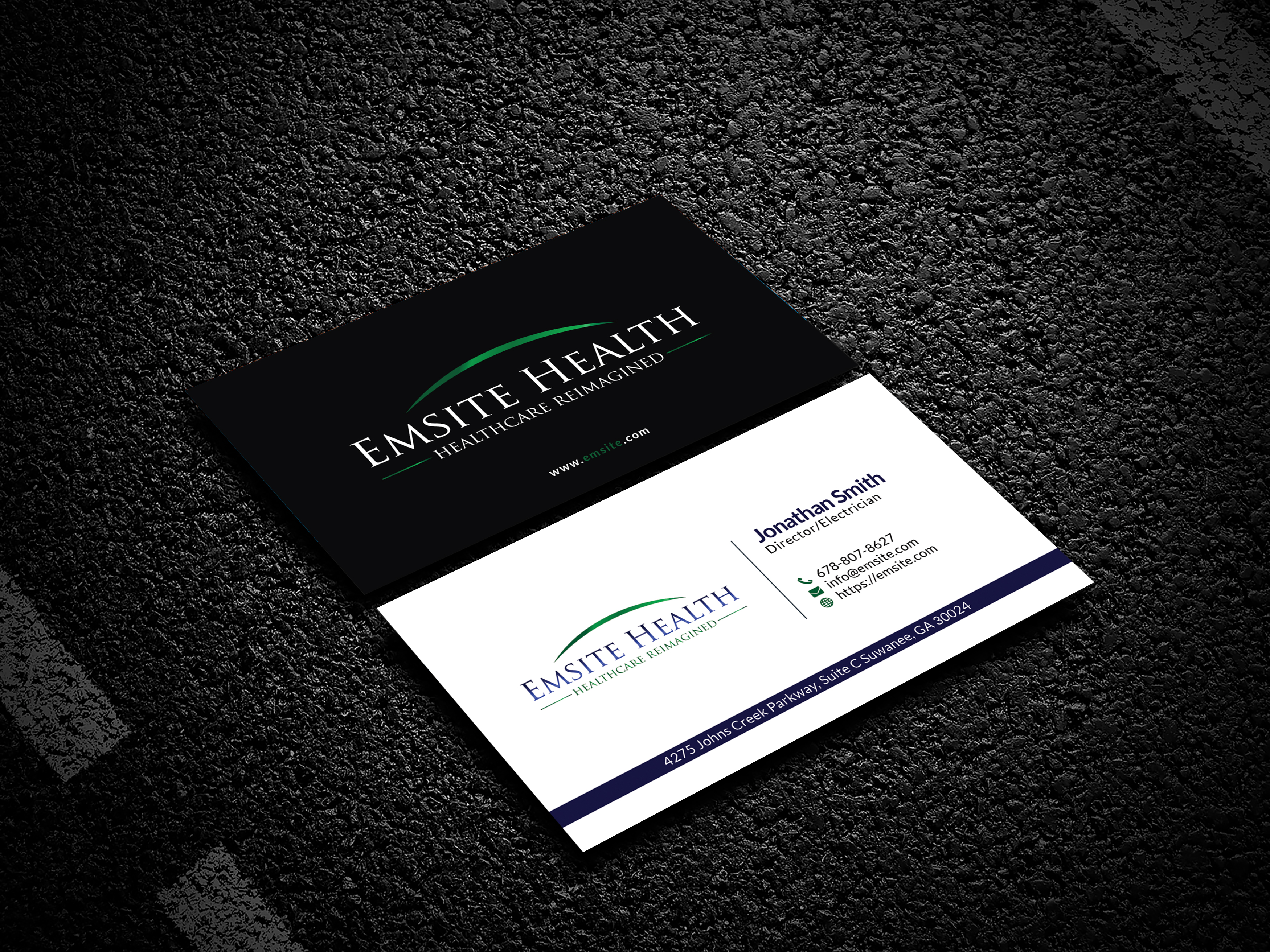 Design de Carte de Visite par Bold Pixels pour Emsite Health | Design #26992503