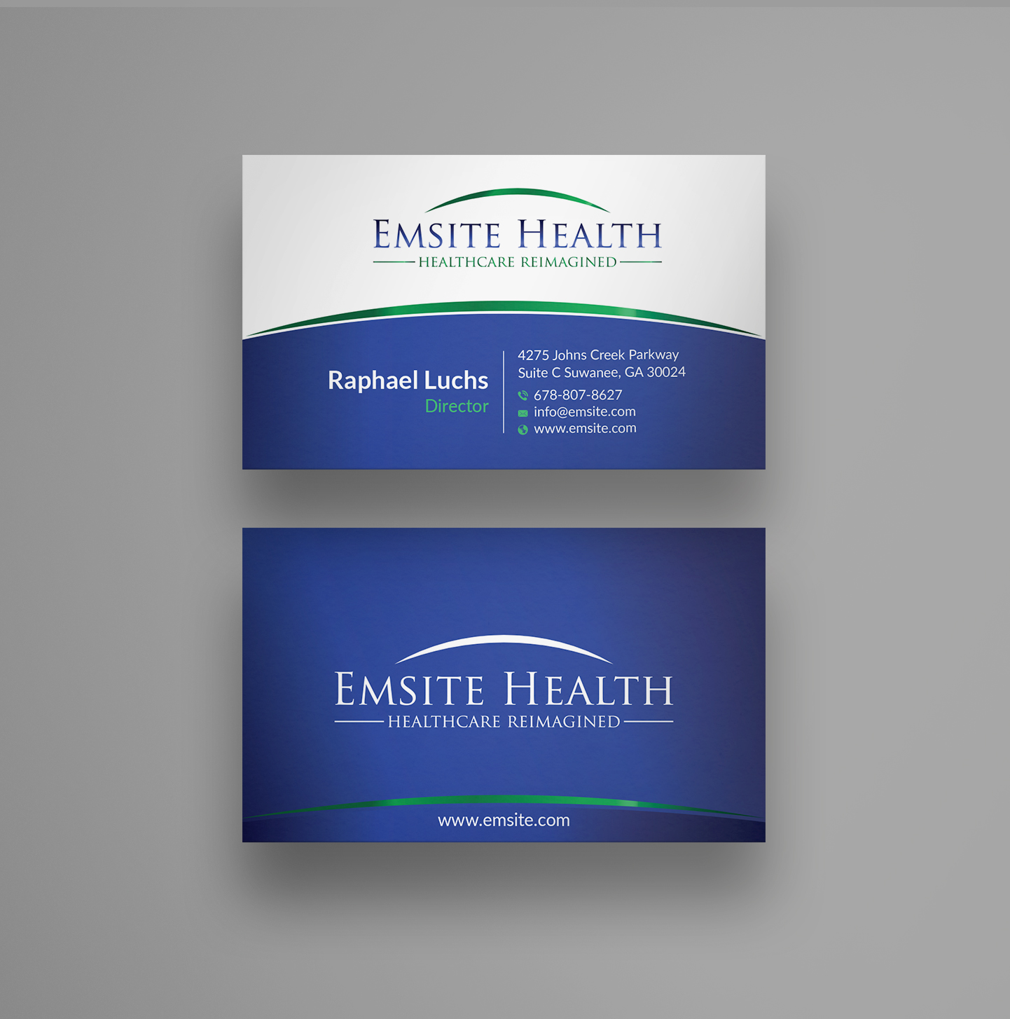 Business Card Design by mamun313 for Emsite Health | Design #26997225