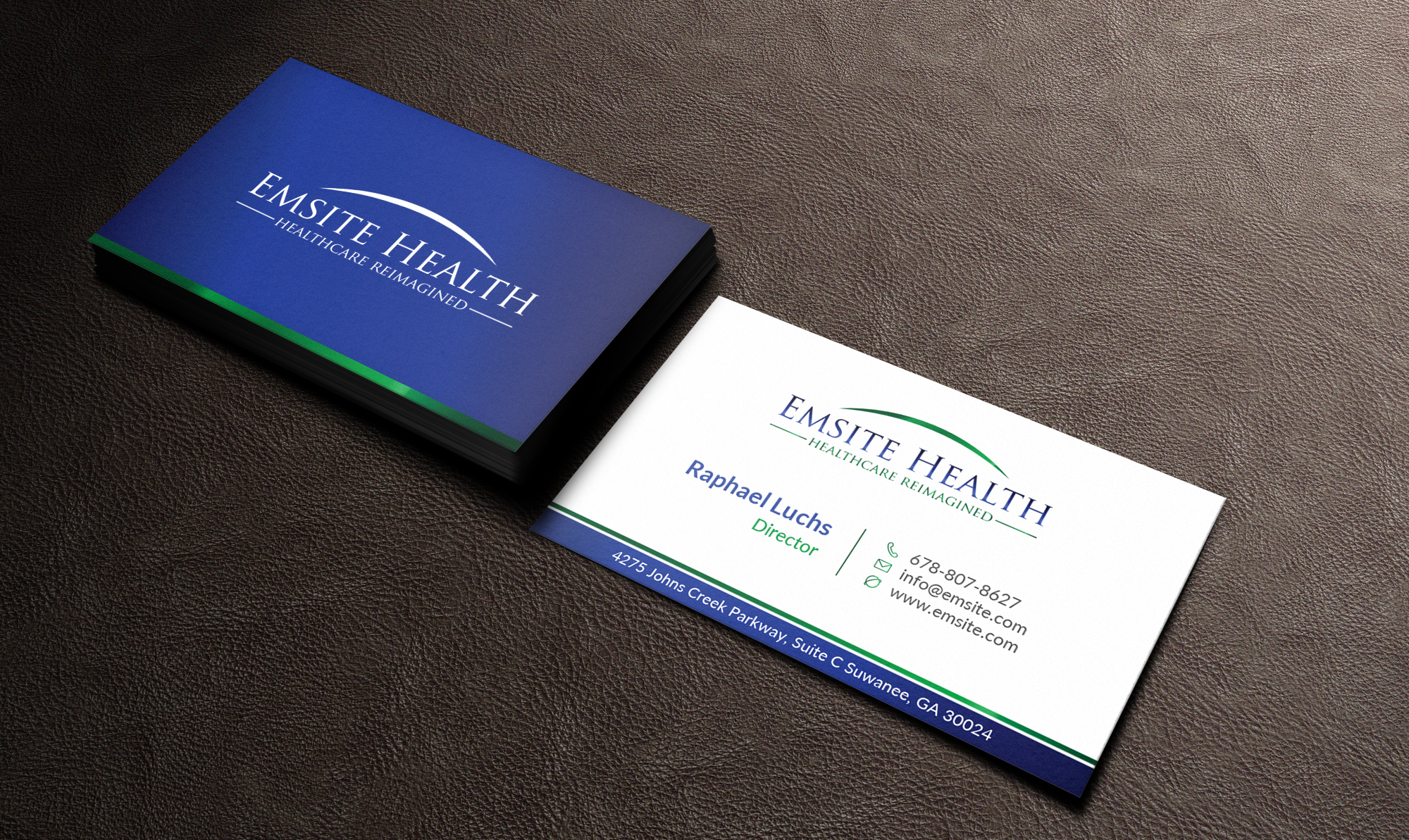 Business Card Design by mamun313 for Emsite Health | Design #26997290