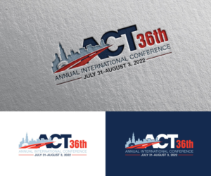 ACT 36th Annual International Conference | July 31 - August 3, 2022 | Logo Design by Iris 3