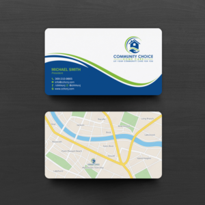 Community Choice Home Care Business Cards | Design de Carte de Visite par chandrayaan.creative