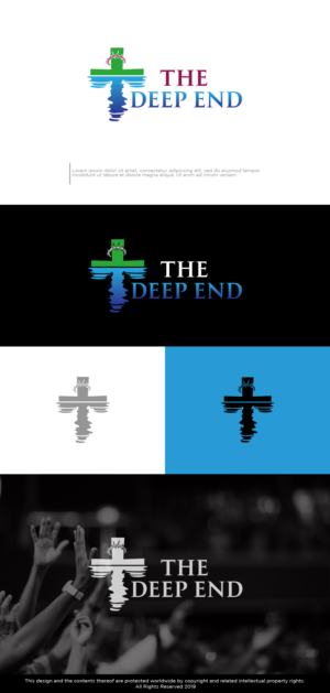 The Deep End | Logo Design by Kim Ji