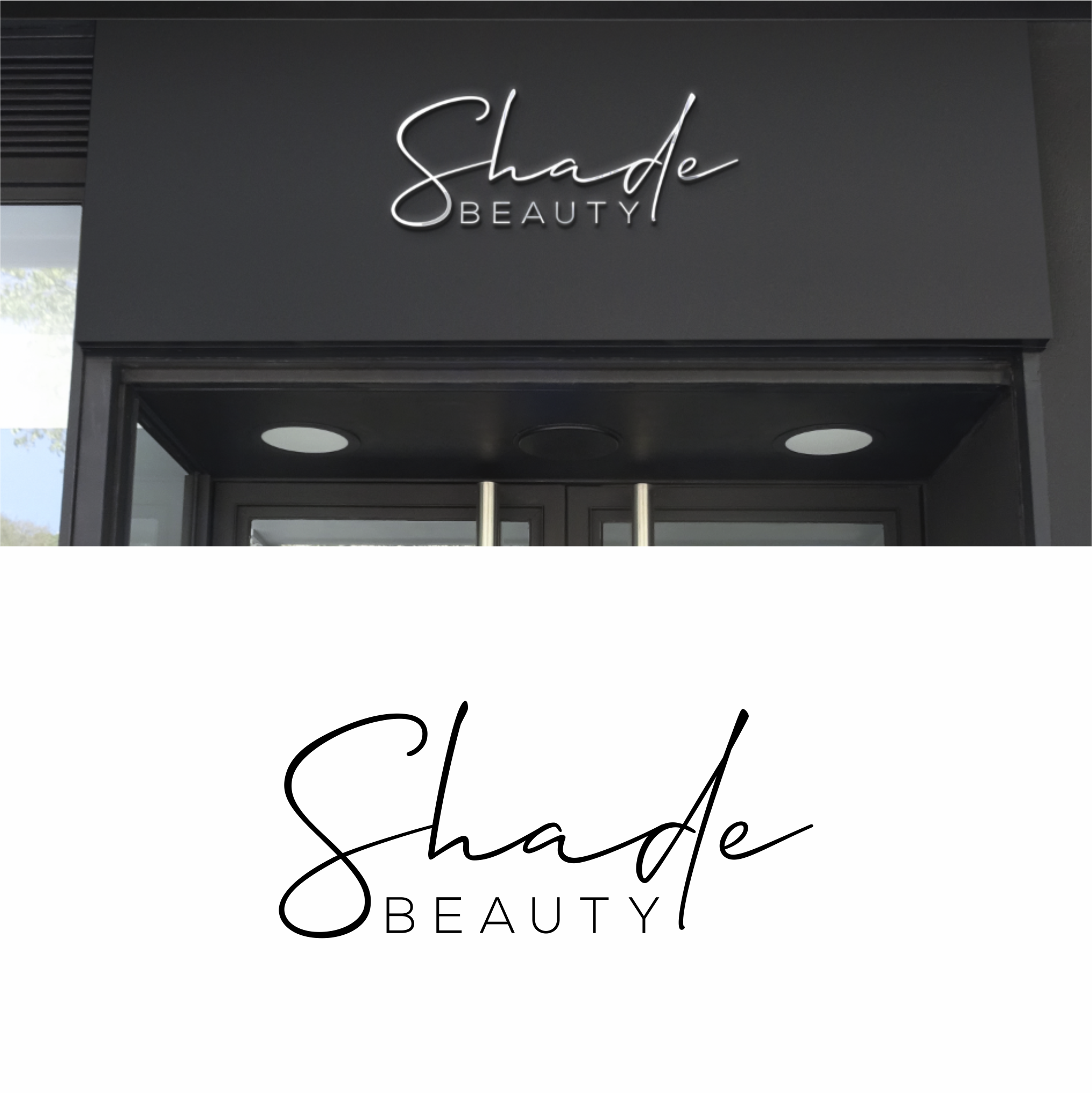 Logo Design by lione for Shade Beauty | Design: #26988498