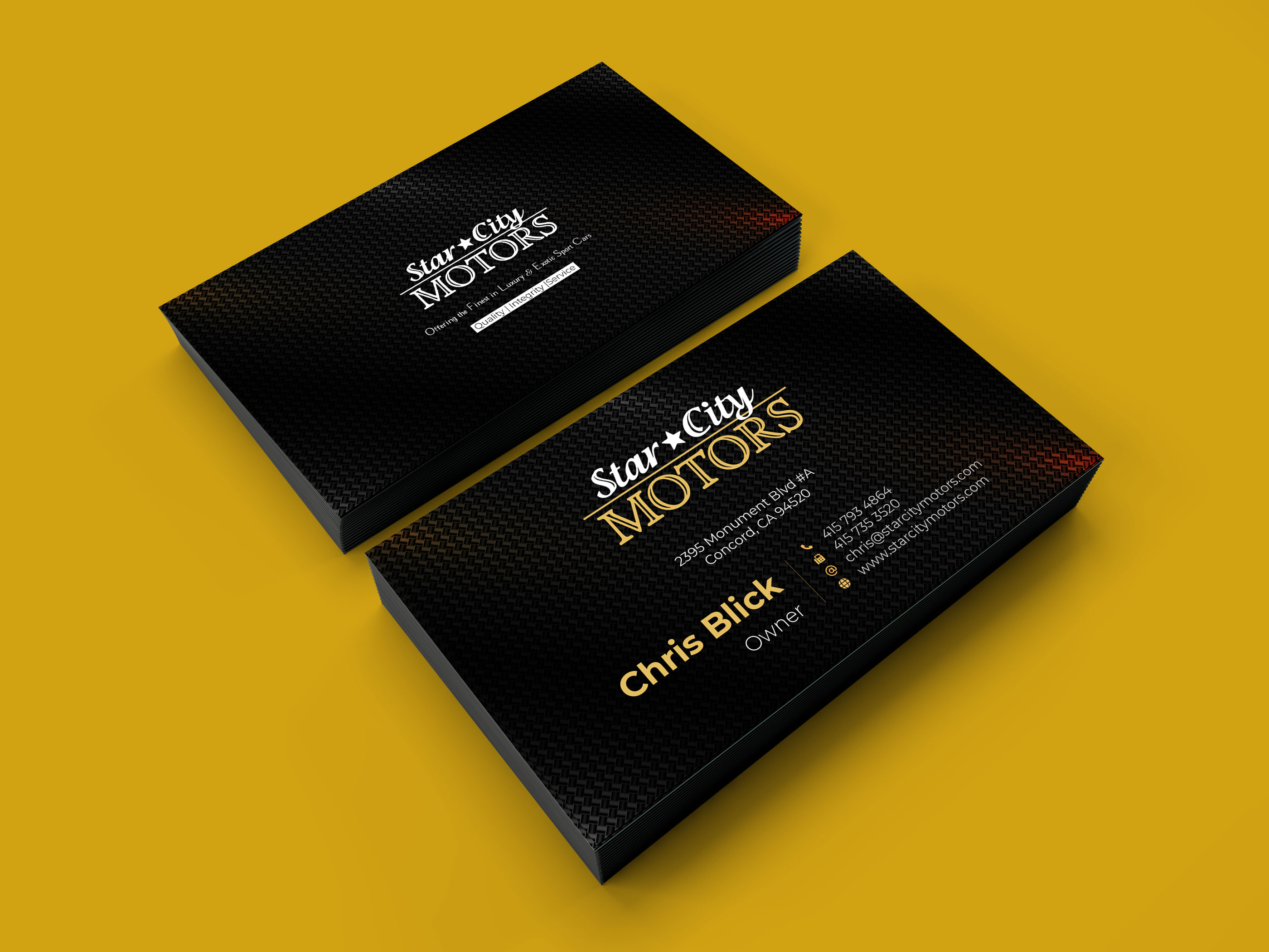 Business Card Design by nathanaelpeter for STAR CITY MOTORS | Design #26995041
