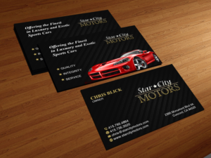 Business Card Design by Creations Box 2015 for STAR CITY MOTORS | Design: #26999909