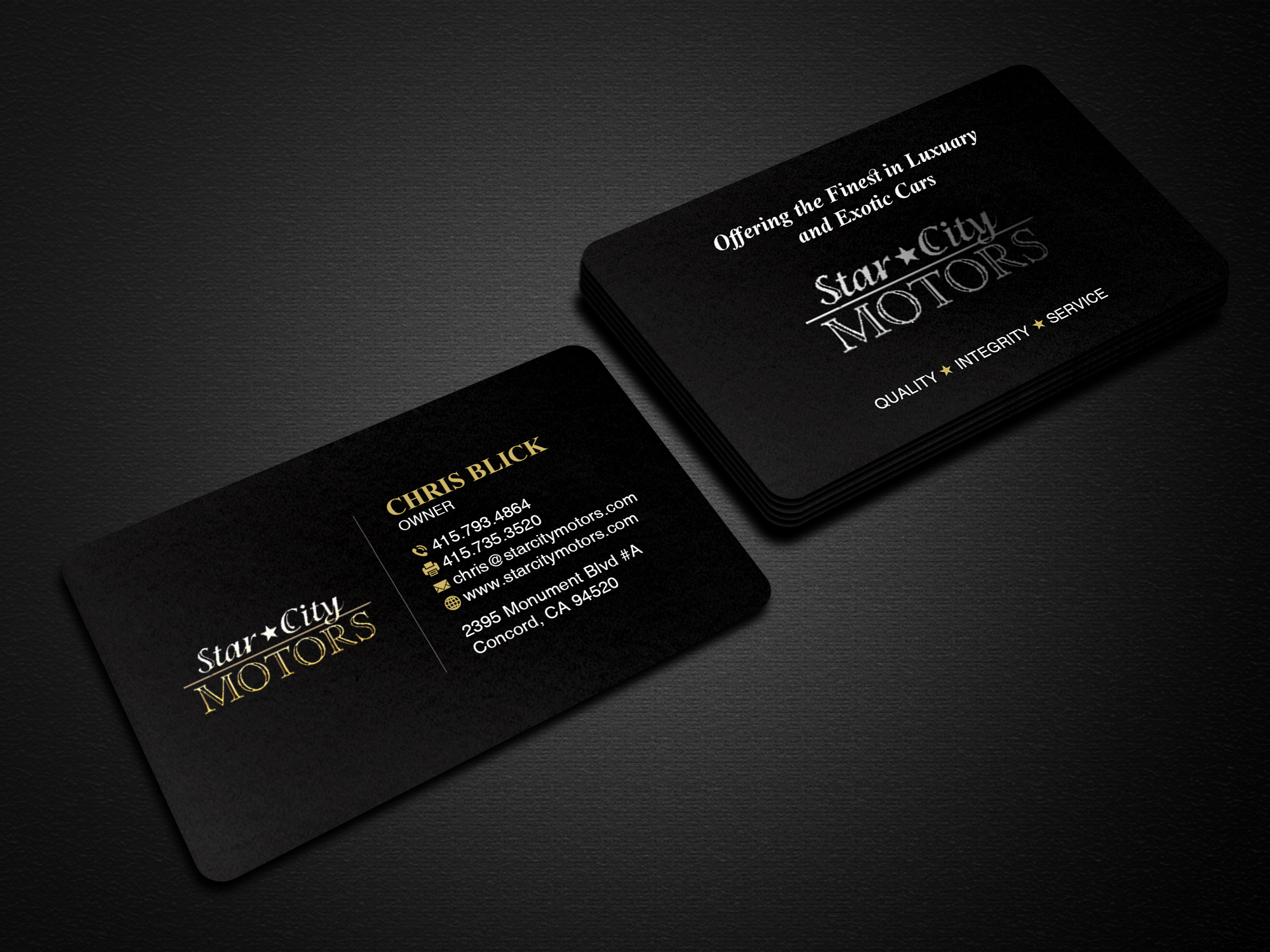 Business Card Design by Creations Box 2015 for STAR CITY MOTORS | Design #26999910