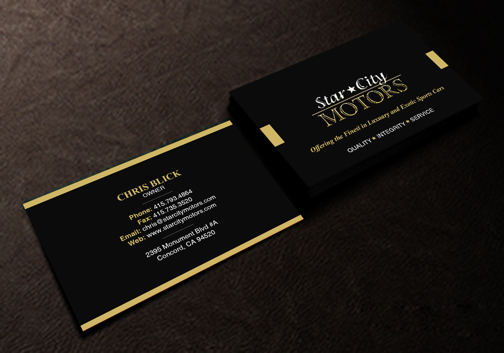 Business Card Design by Creations Box 2015 for STAR CITY MOTORS | Design #26999913