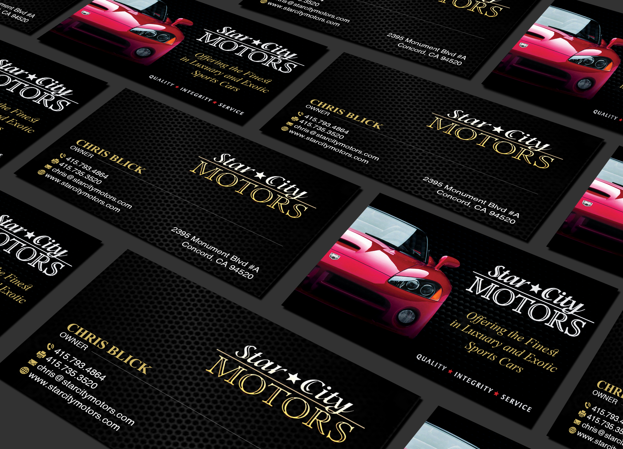 Business Card Design by Creations Box 2015 for STAR CITY MOTORS | Design #26999935