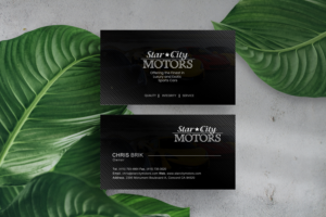 Business Card Design by SyncFuse™ Solutions for STAR CITY MOTORS | Design: #26992793