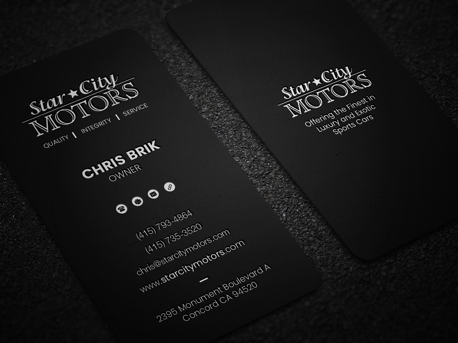 Business Card Design by SyncFuse™ Solutions for STAR CITY MOTORS | Design #26993037