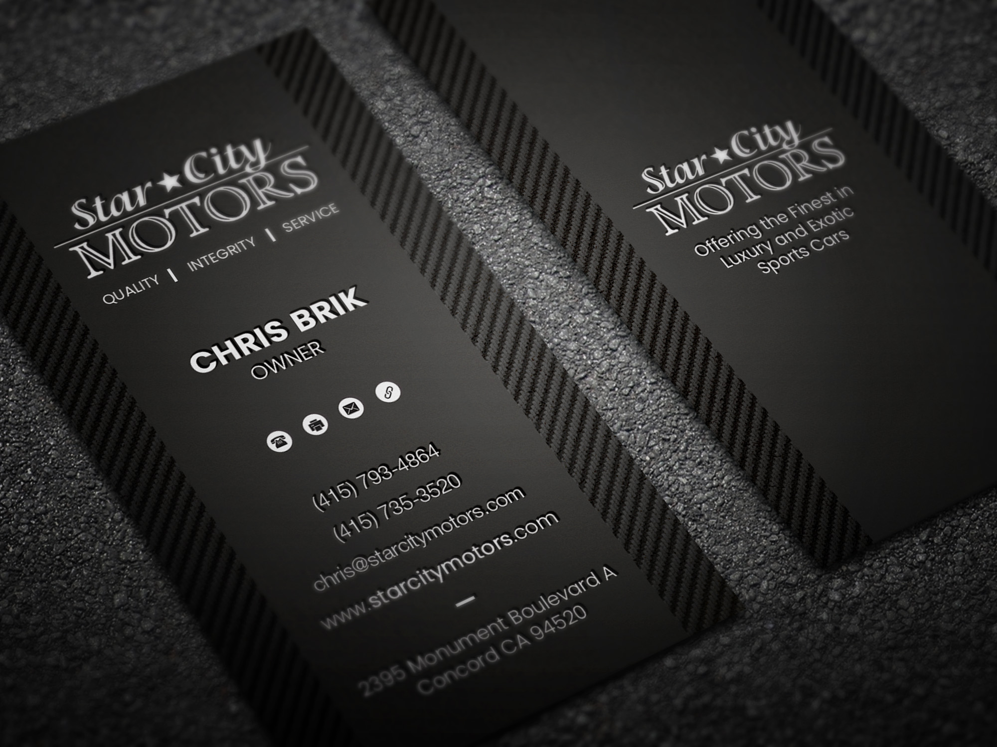Business Card Design by SyncFuse™ Solutions for STAR CITY MOTORS | Design #26993039