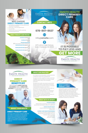 Diseño de Flyer por Fat Bat Man para Emsite Health | Diseño: #26991033