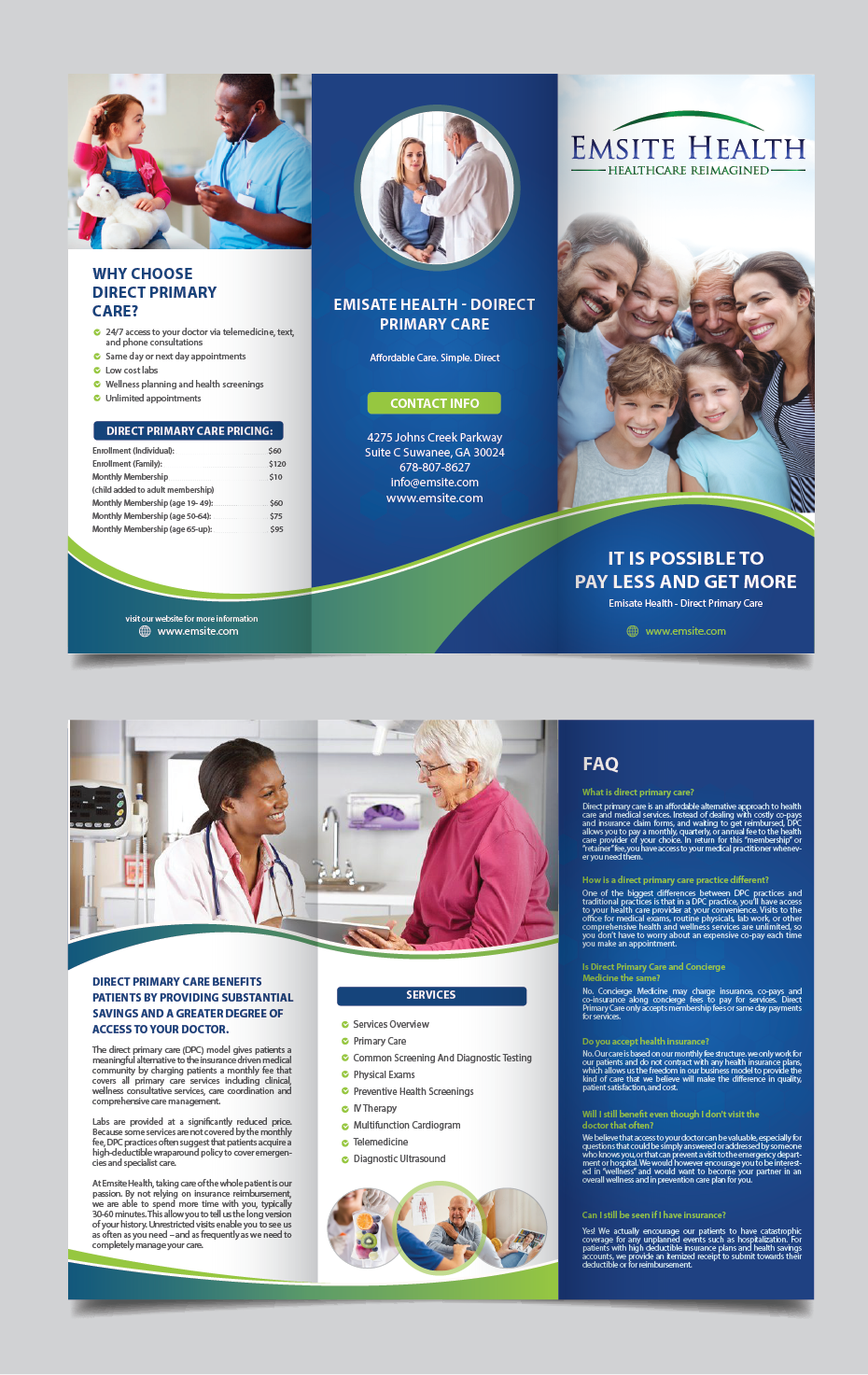 Flyer Design by alex989 for Emsite Health | Design #26990441
